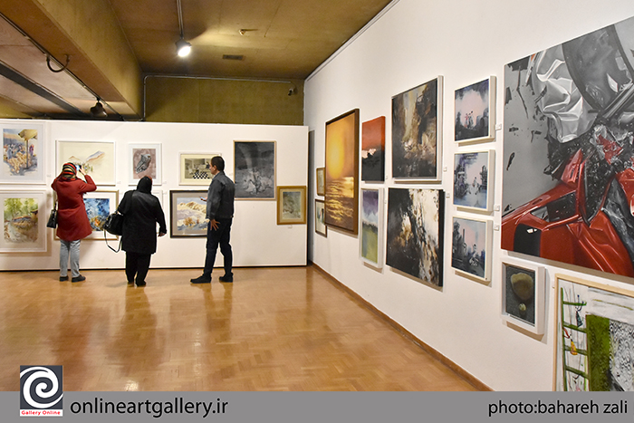 گزارش تصویری نمایشگاه هفت نگاه در فرهنگسرای نیاوران